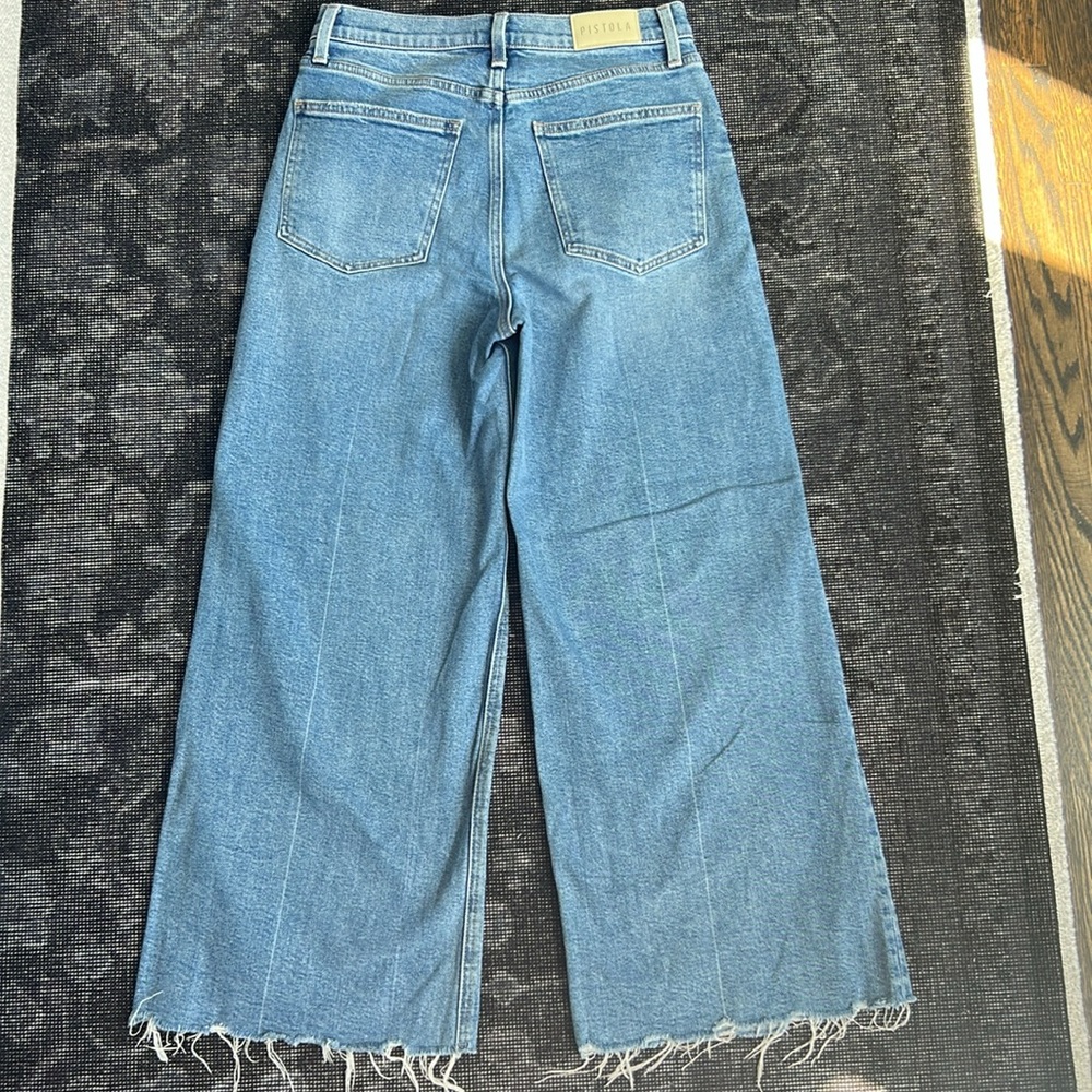 Pistola Lana High-Rise Crop Wide-Leg Jeans - Picture 8 of 8